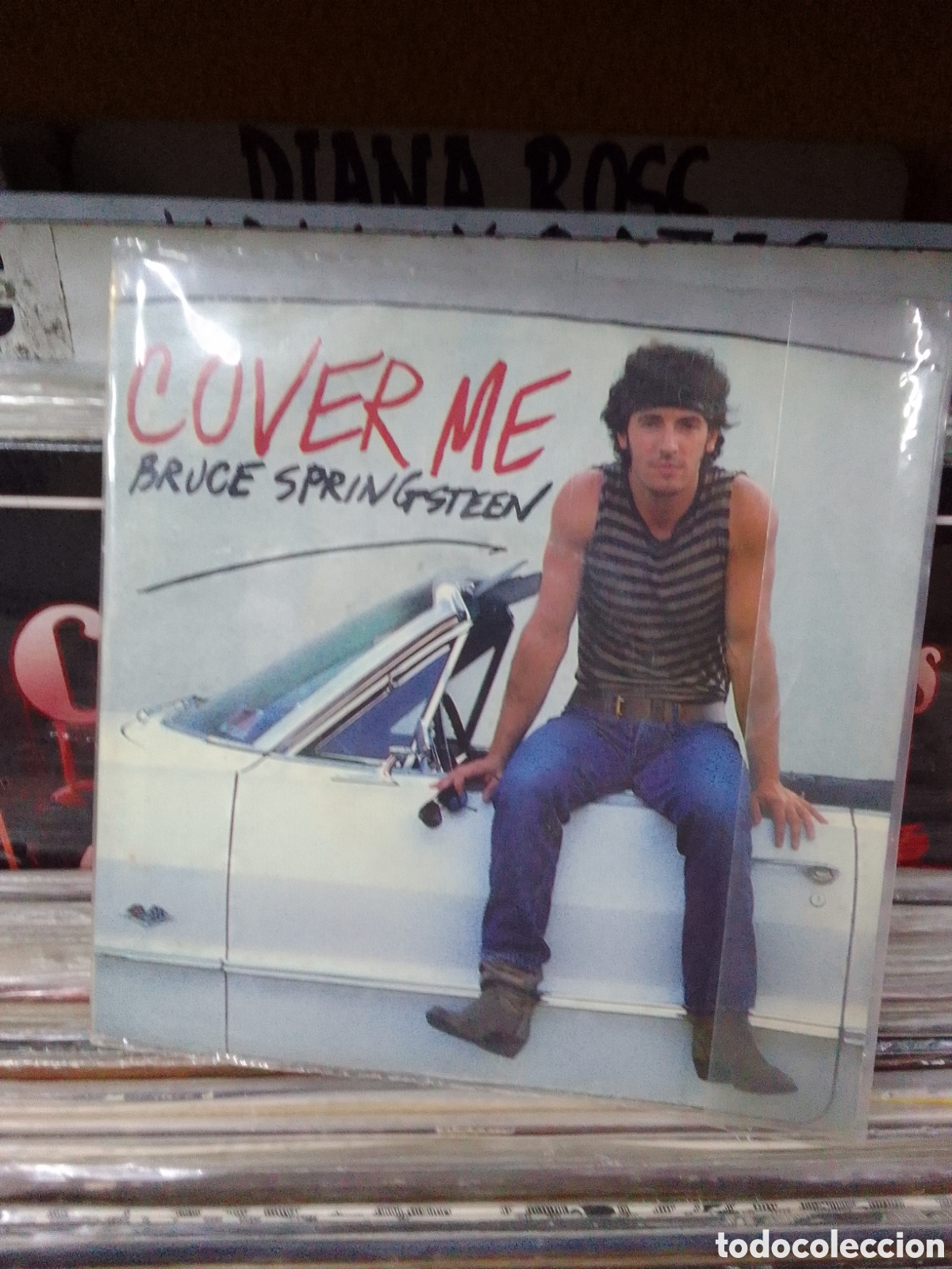 Discos de vinilo: Bruce springsteen cover me - Foto 1