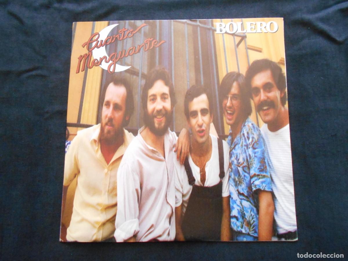 Discos de vinilo: CUARTO MENGUANTE // BOLERO + 1 - Foto 1