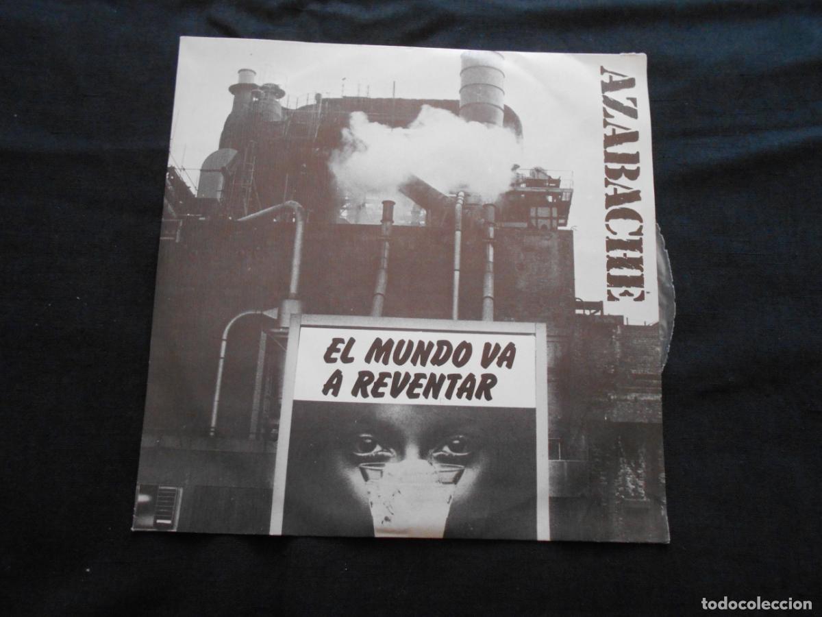 Discos de vinilo: AZABACHE // EL MUNDO VA A REVENTAR + 1 - Foto 1