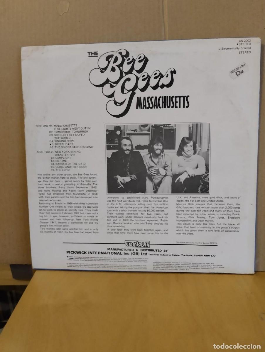 Discos de vinilo: BEE GEES ---- MASSACHUSETTS - Foto 2
