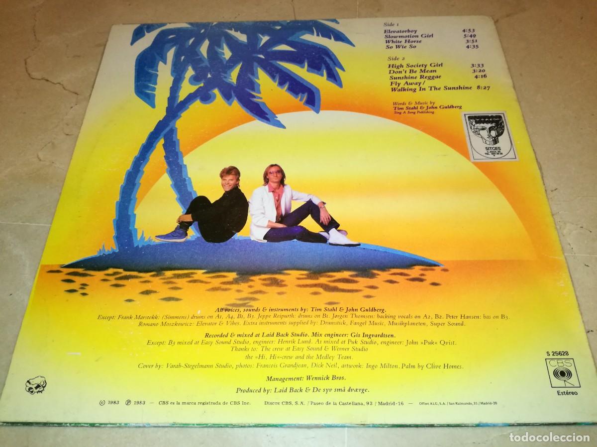 Discos de vinilo: LAID BACK-KEEP SMILING-ORIGINAL ESPA&Ntilde;OL 1983 - Foto 2