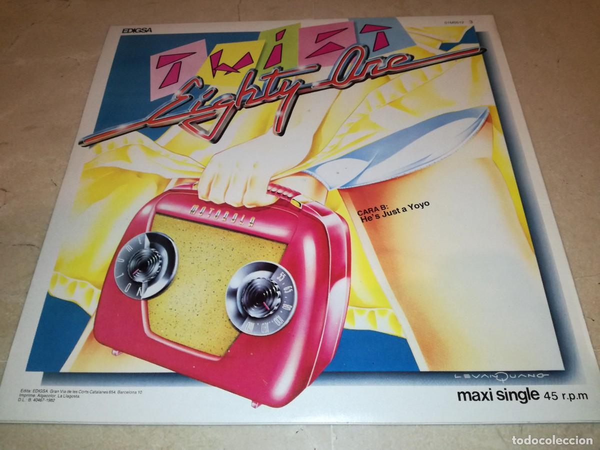 Discos de vinilo: TWIST EIGHTY ONE-ORIGINAL ESPA&Ntilde;OL 1982 - Foto 2