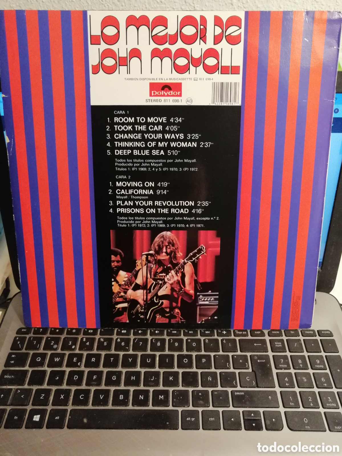 Discos de vinilo: John Mayall - Lo mejor de Johm Mayall - Foto 2
