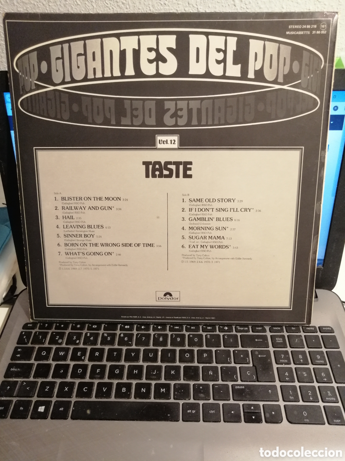 Discos de vinilo: Taste - Gigante del pop - Foto 2