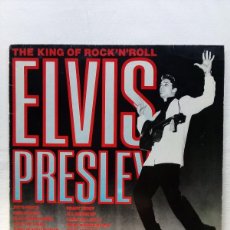 Discos de vinilo: ELVIS PRESLEY - THE KING OF ROCK 'N' ROLL - LP HOLANDA 1983