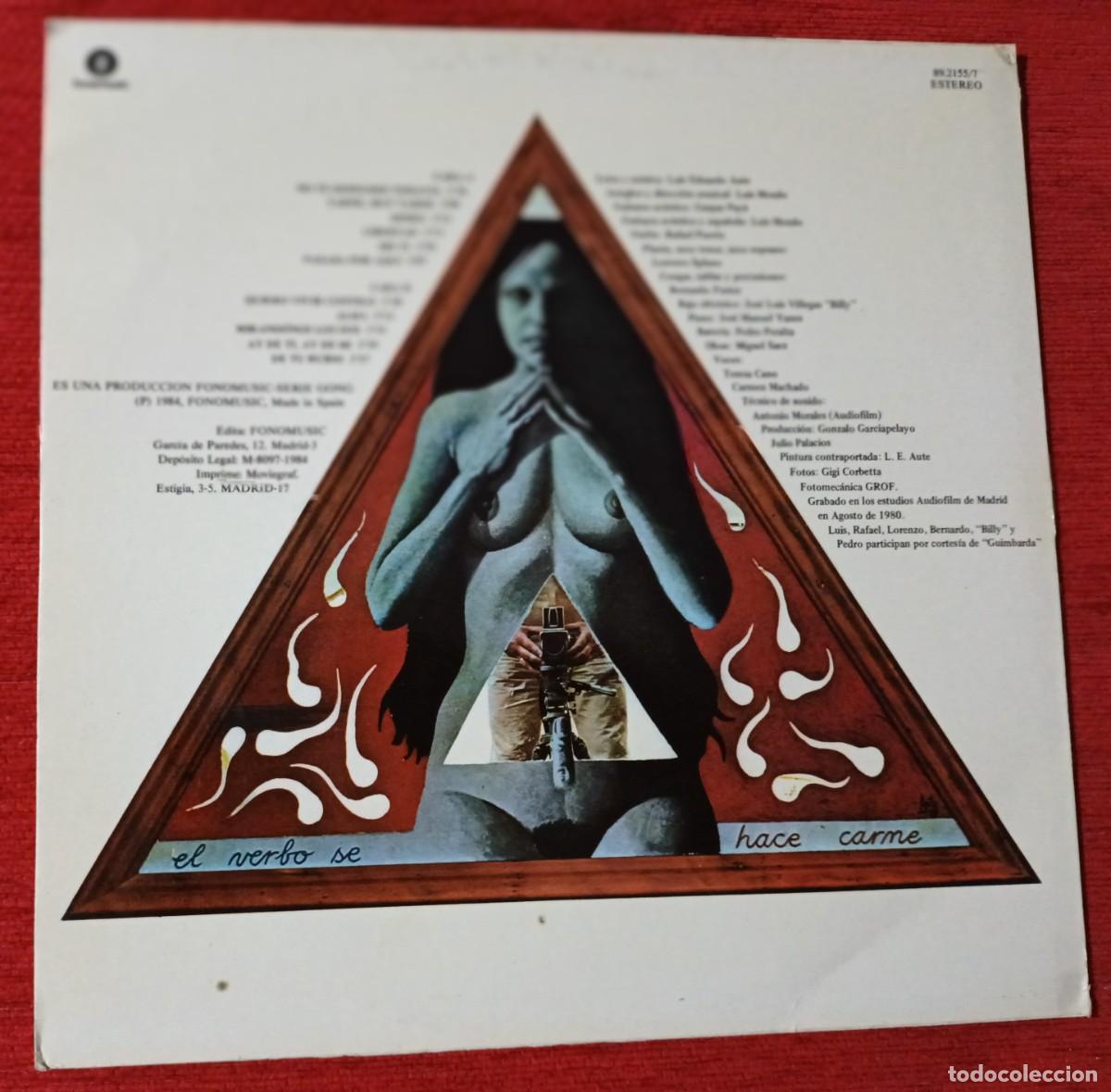 Discos de vinilo: LUIS EDUARDO AUTE - ALMA - LP - Foto 2