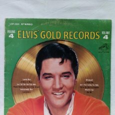 Discos de vinilo: ELVIS PRESLEY - ELVIS GOLD RECORDS VOLUME 4 - LP CANADA