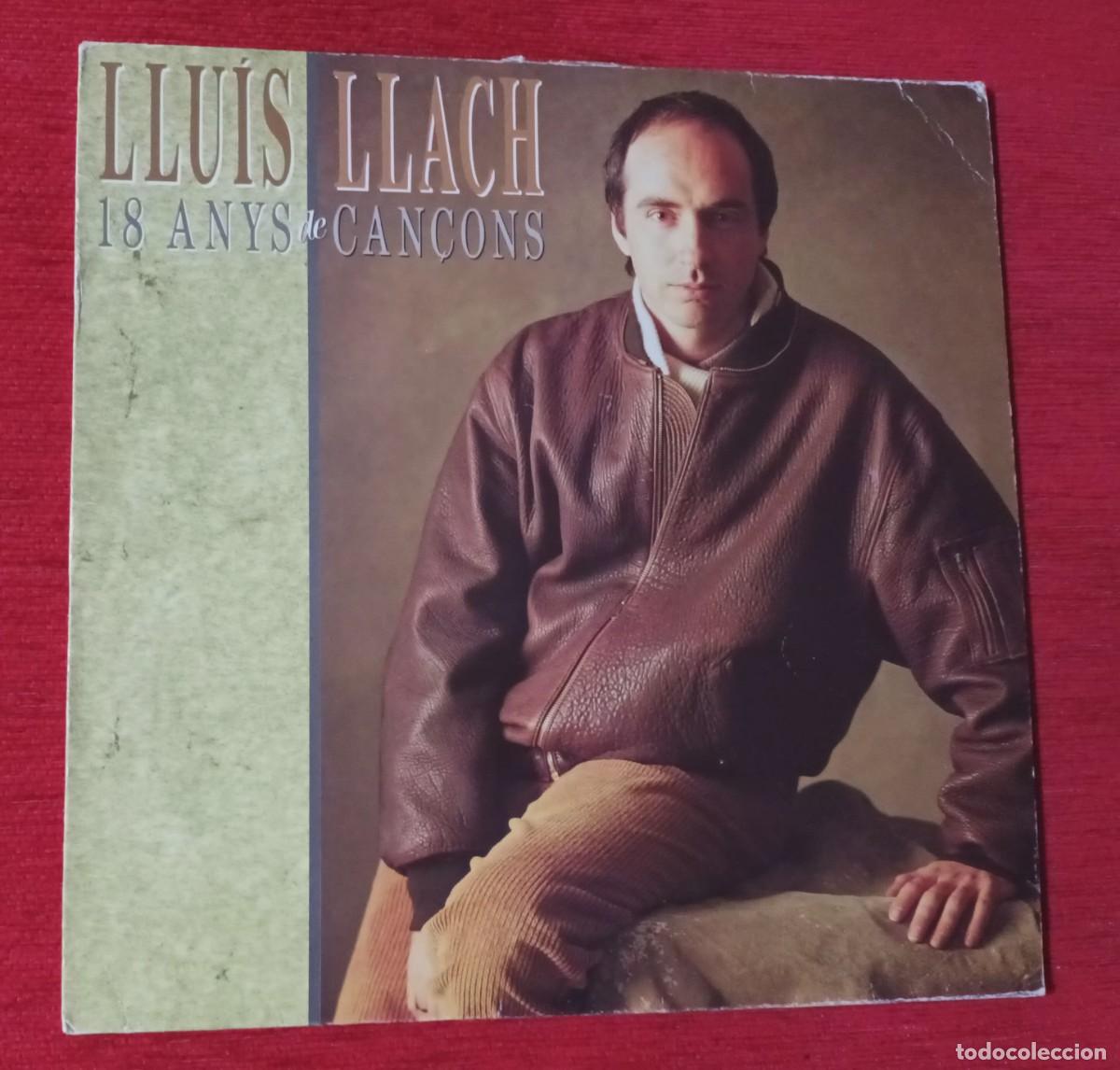 Discos de vinilo: LLUIS LLACH - 18 ANYS DE CANCONS - LP - Foto 1