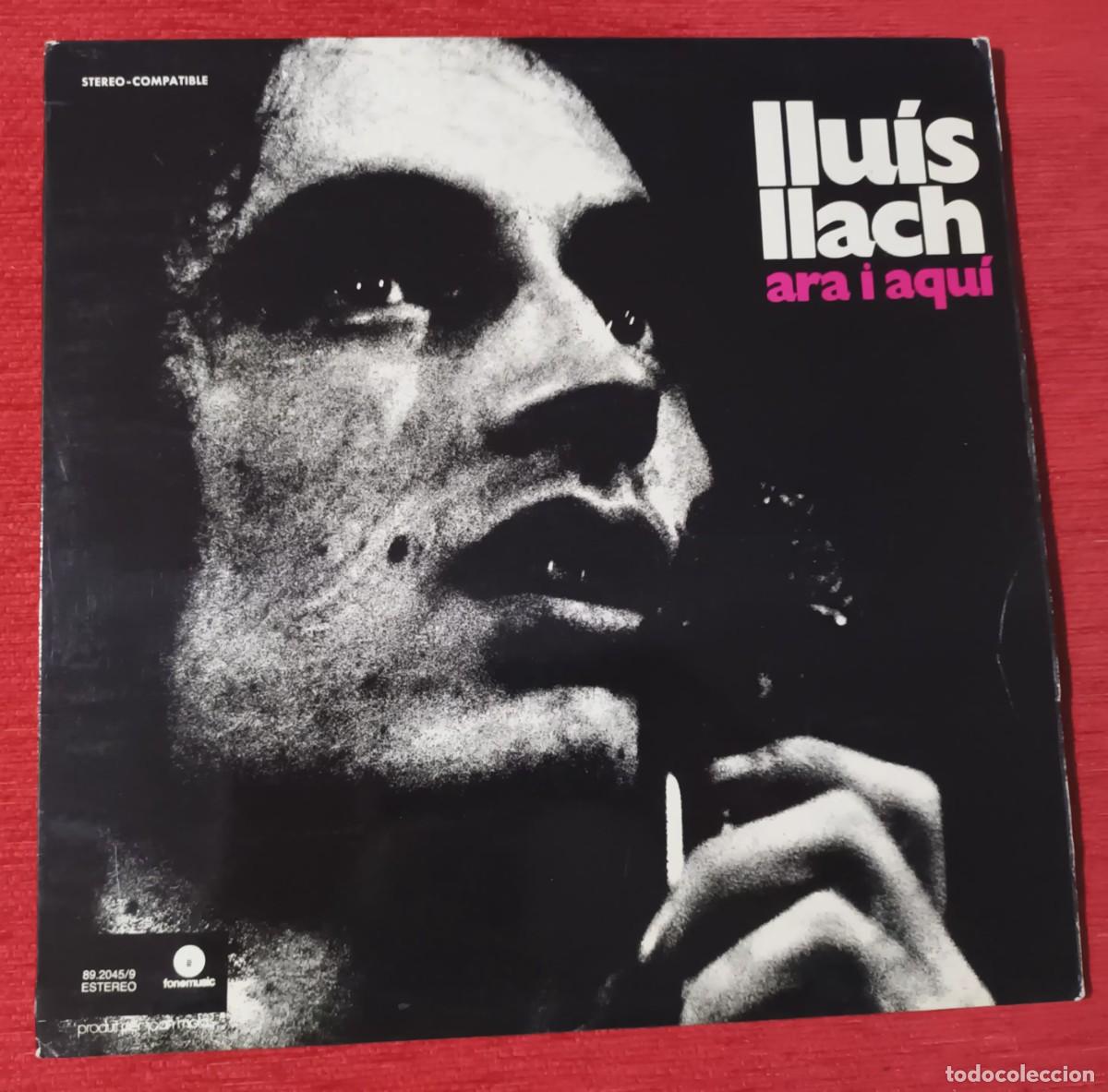 Discos de vinilo: LLUIS LLACH - ARA I AQU&Iacute; - LP - Foto 1