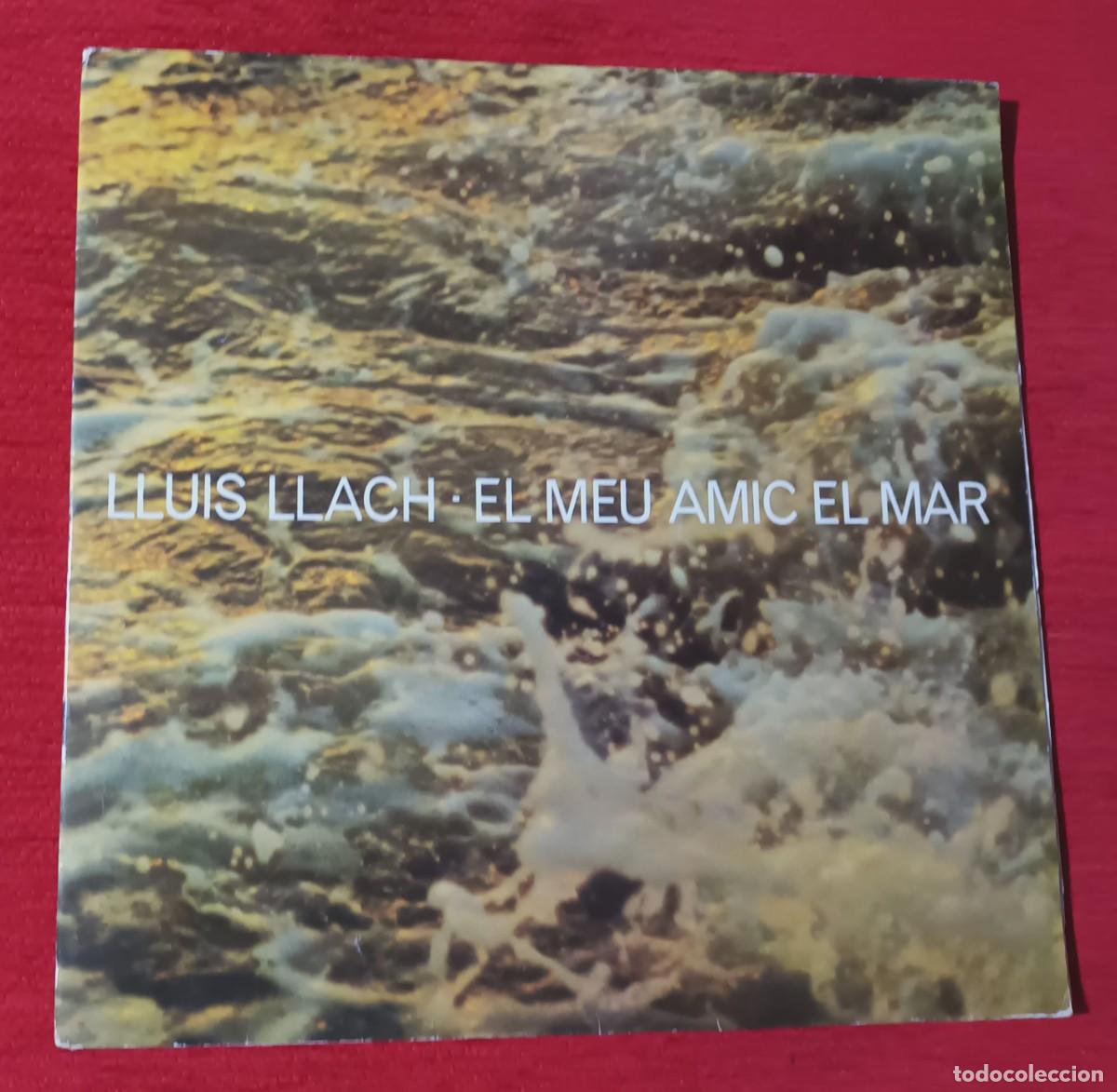 Discos de vinilo: LLUIS LLACH - EL MEU AMIC EL MAR - LP - Foto 1