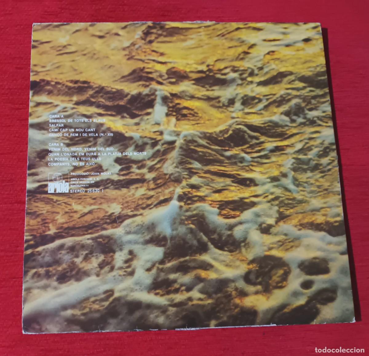 Discos de vinilo: LLUIS LLACH - EL MEU AMIC EL MAR - LP - Foto 2