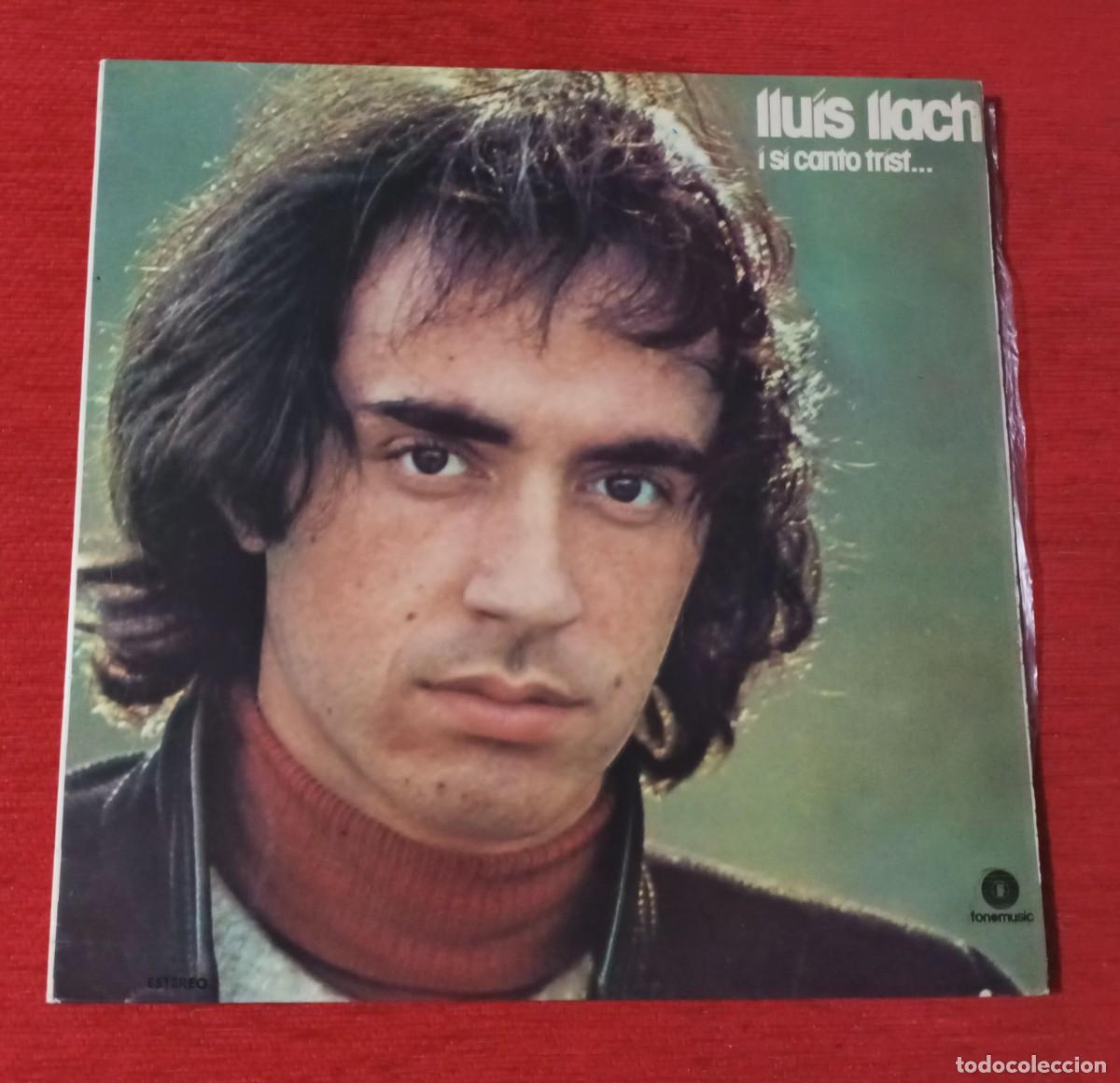 Discos de vinilo: LLUIS LLACH - I SI CANTO TRIST - LP - Foto 1