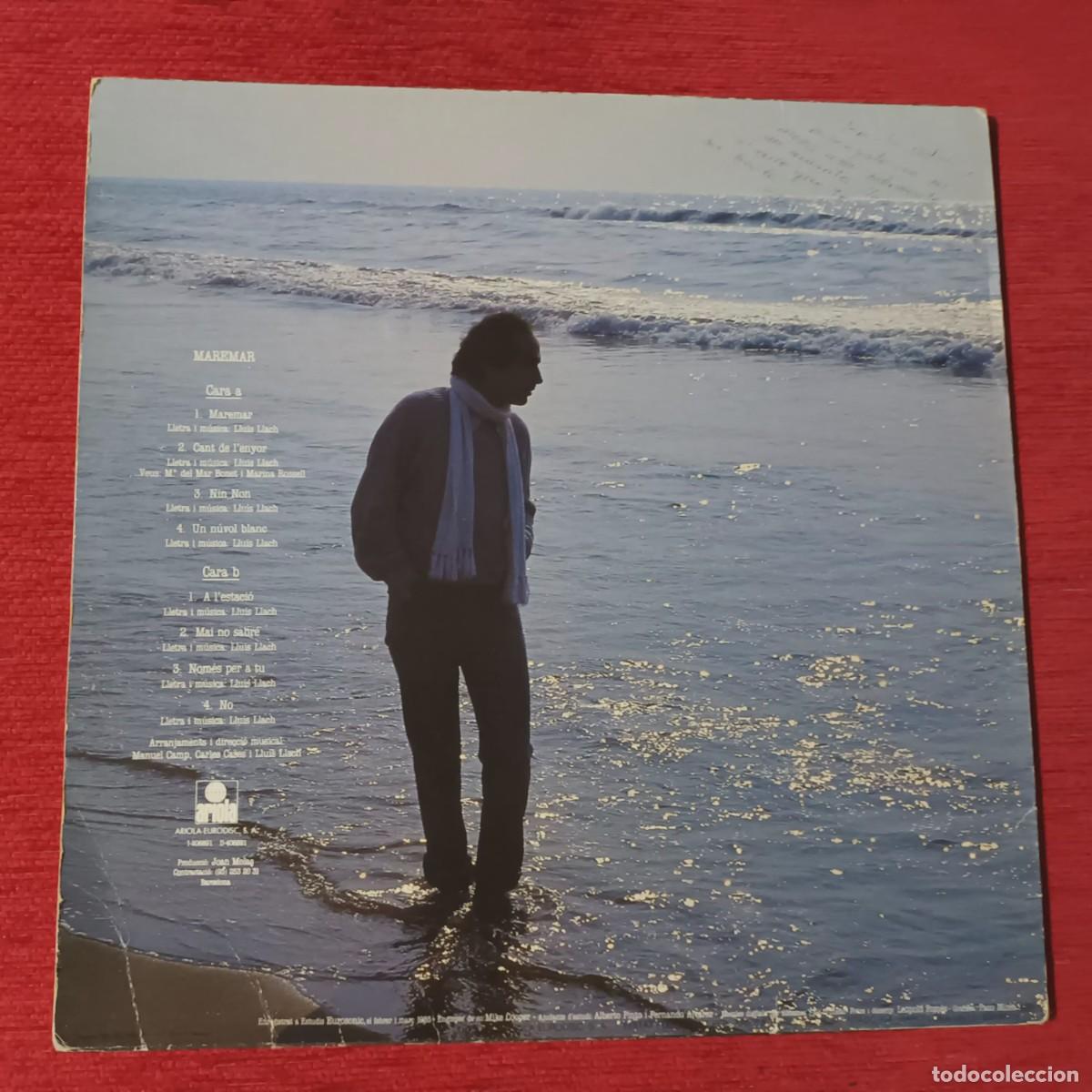 Discos de vinilo: LLUIS LLACH - MAREMAR - LP - Foto 2