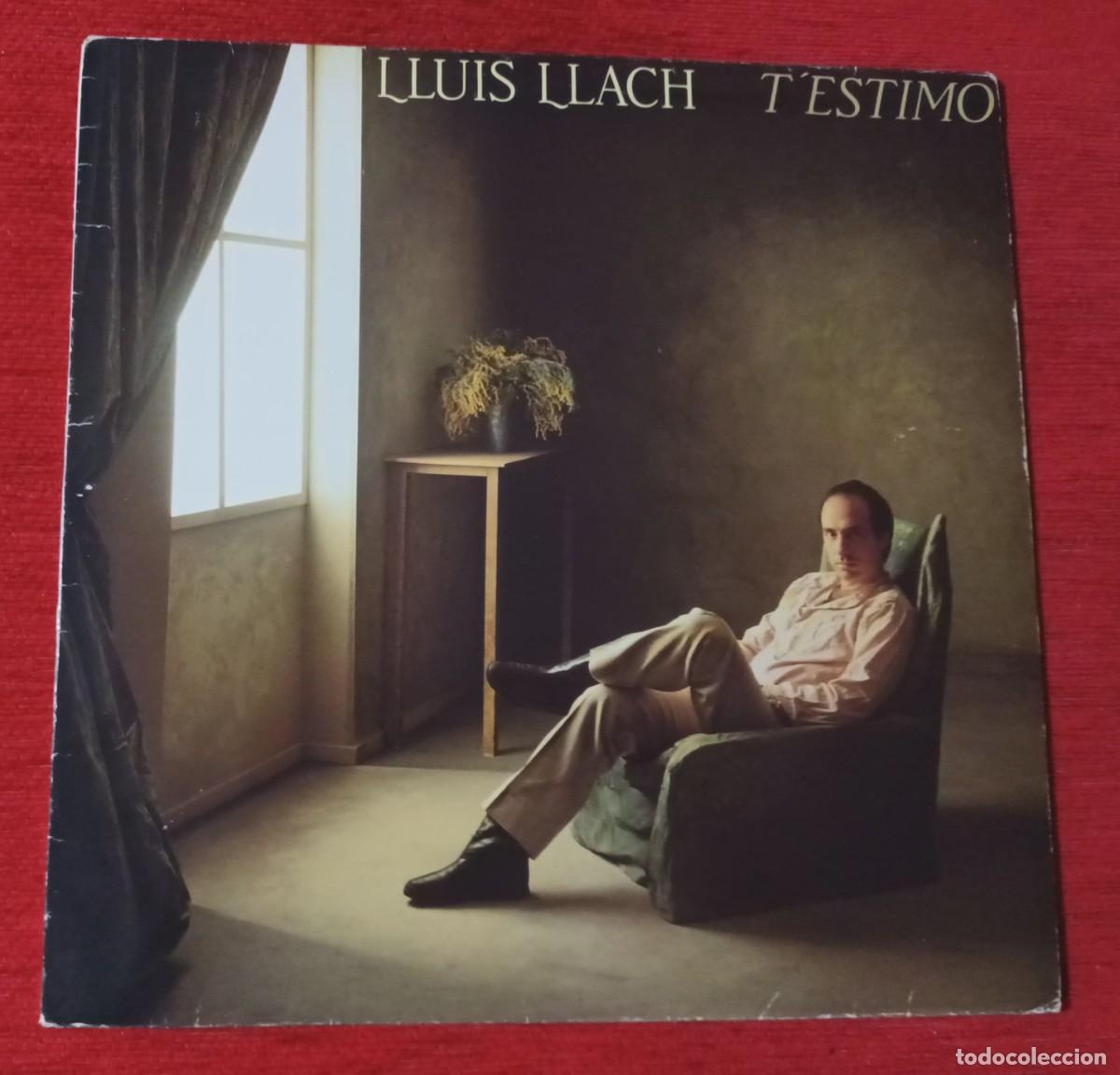 Discos de vinilo: LLUIS LLACH - T&Eacute;STIMO - LP - Foto 1
