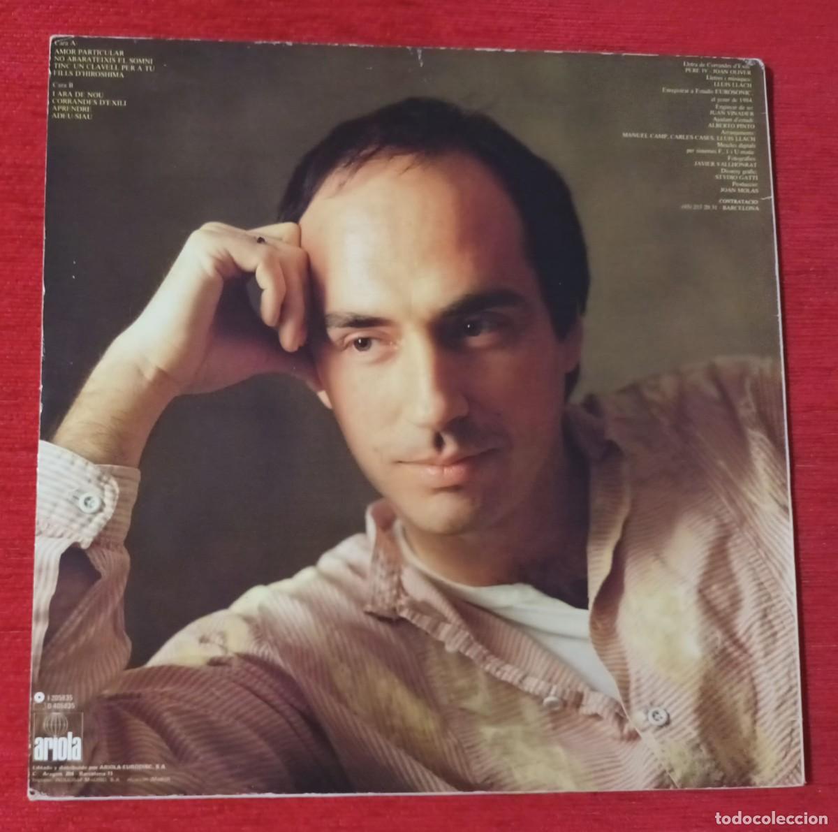 Discos de vinilo: LLUIS LLACH - T&Eacute;STIMO - LP - Foto 2