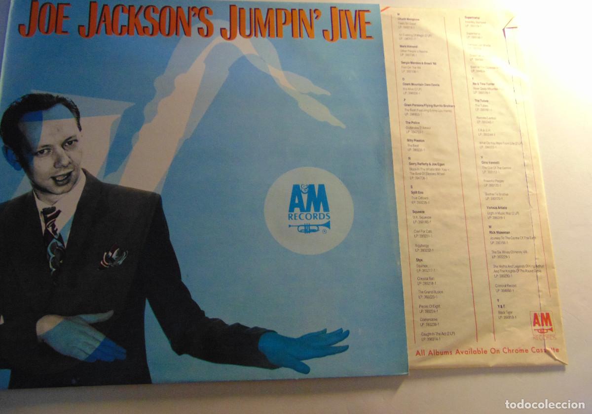 Discos de vinilo: JOE JACKSON - JUMPIN JIVE - LP DE 1981 - Foto 4