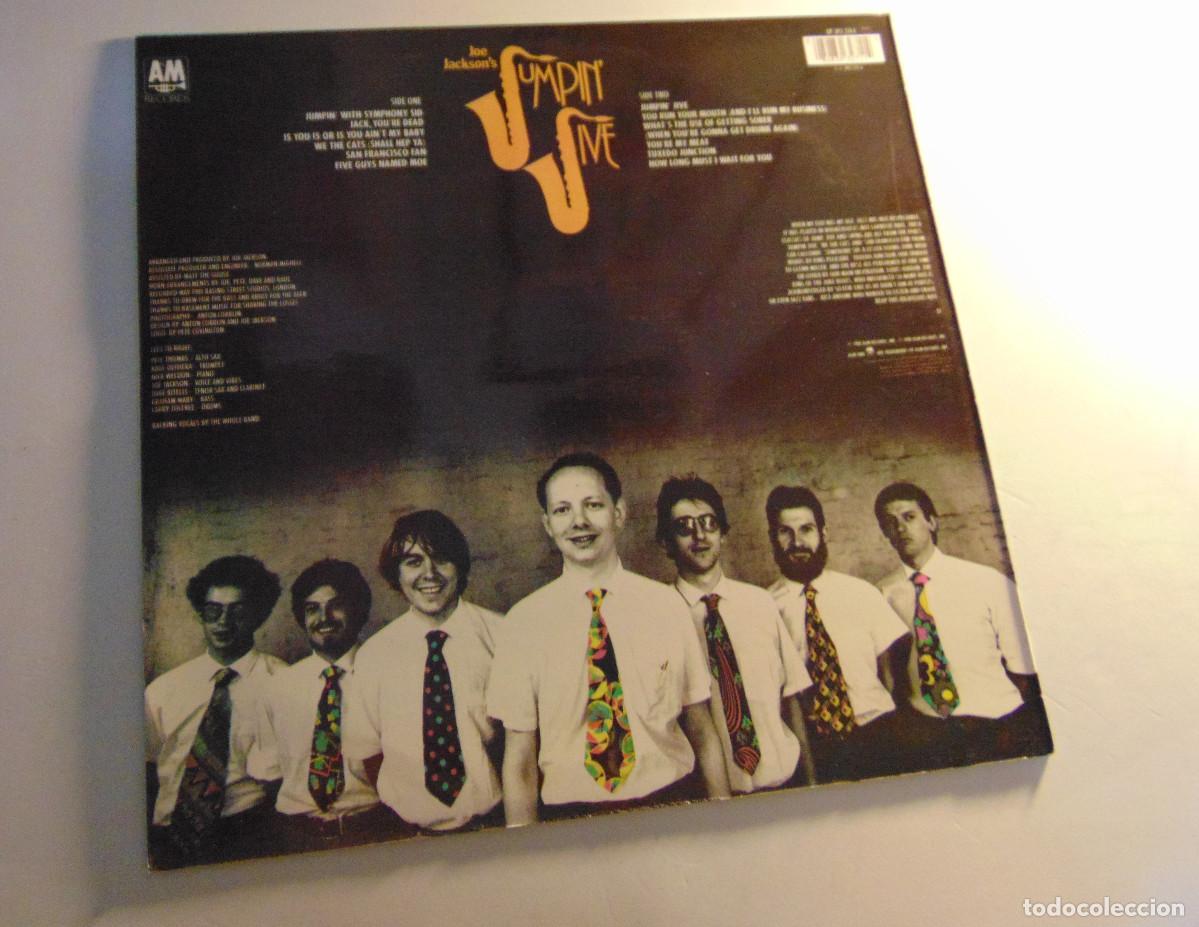 Discos de vinilo: JOE JACKSON - JUMPIN JIVE - LP DE 1981 - Foto 2