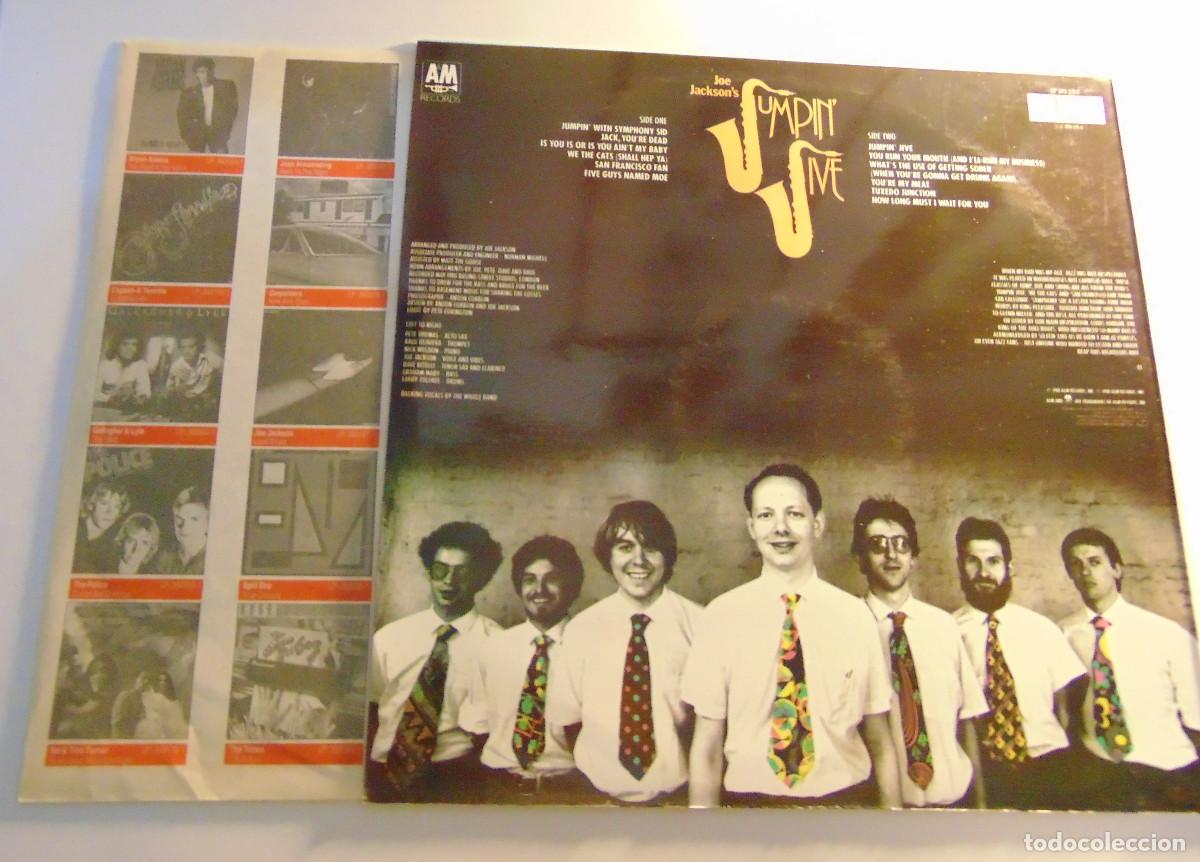 Discos de vinilo: JOE JACKSON - JUMPIN JIVE - LP DE 1981 - Foto 5