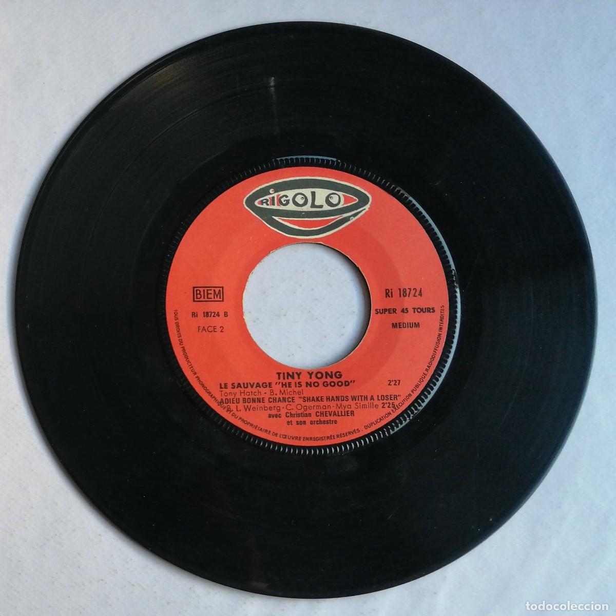 Discos de vinilo: Tiny Yong, Tiny I&rsquo;m Too Young, Rigolo Ri 18.724 - Foto 4
