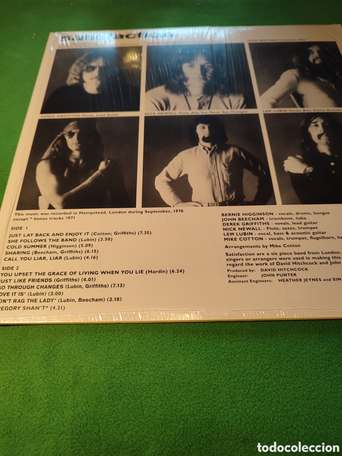 Discos de vinilo: Satisfaction - Same Vinilo Lp - Foto 2