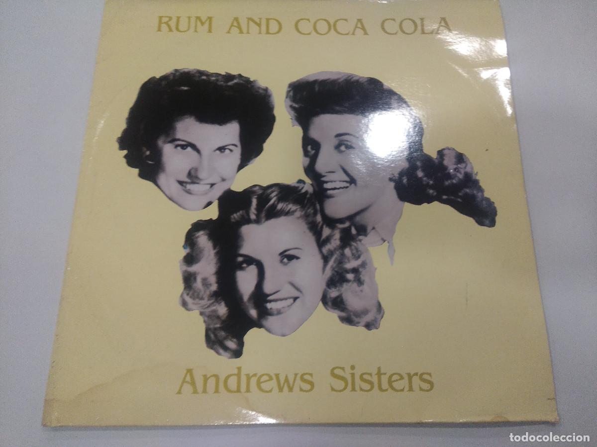 Discos de vinilo: ANDREWS SISTERS/RUN AND COCA COLA/VINILO. - Foto 1