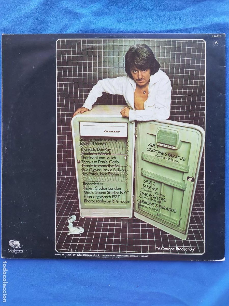 Discos de vinilo: CERRONE - CERRONES PARADISE - Foto 3