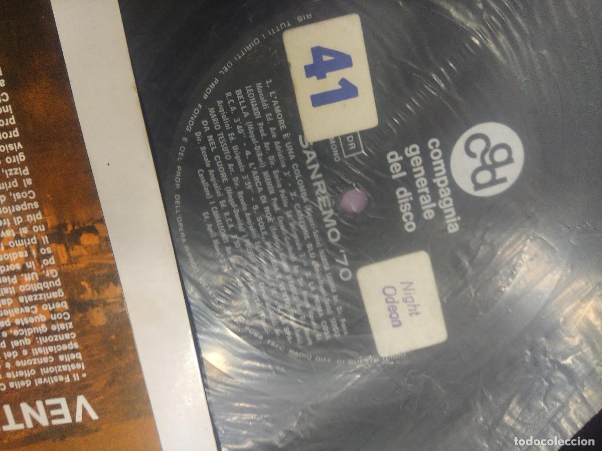 Discos de vinilo: SANREMO 70/VINILO GATEFOLD. - Foto 3