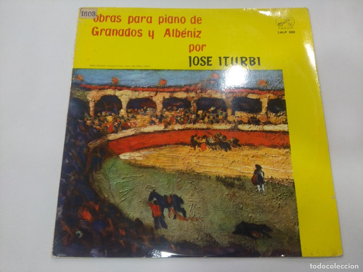 Vinyl records: OBRAS PARA PIANO DE GRANADOS Y ALBENIZ POR JOSE ITURBI/VINILO.