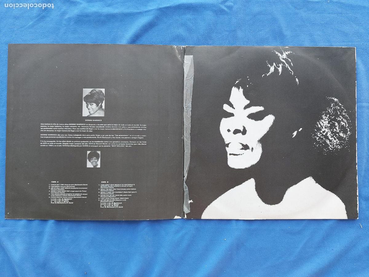 Discos de vinilo: DIONNE WAREICK - VERY DIONNE - Foto 2