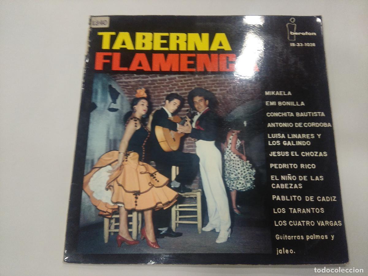 Vinyl records: TABERNA FLAMENCA/MIKAELA-EMI BONILLA/VINILO GATEFOLD.