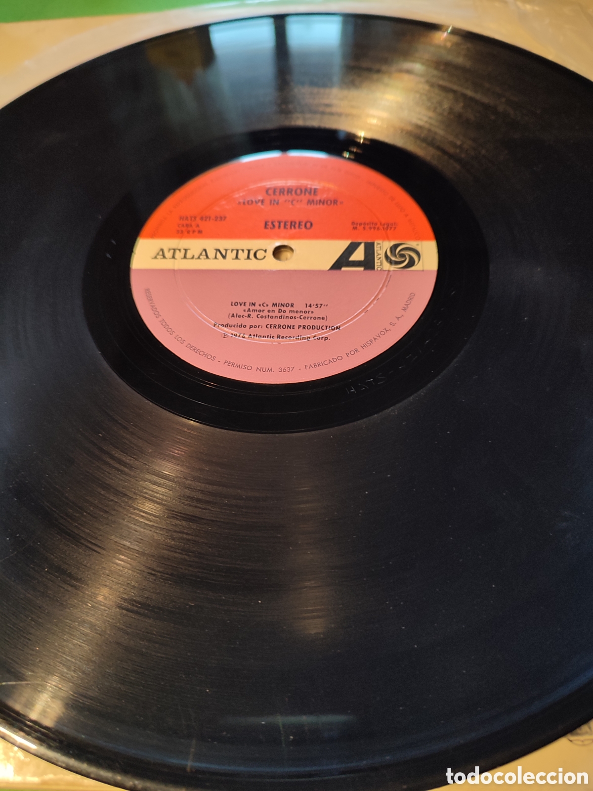 Discos de vinilo: Cerrone - Amor en Do menor - Foto 3