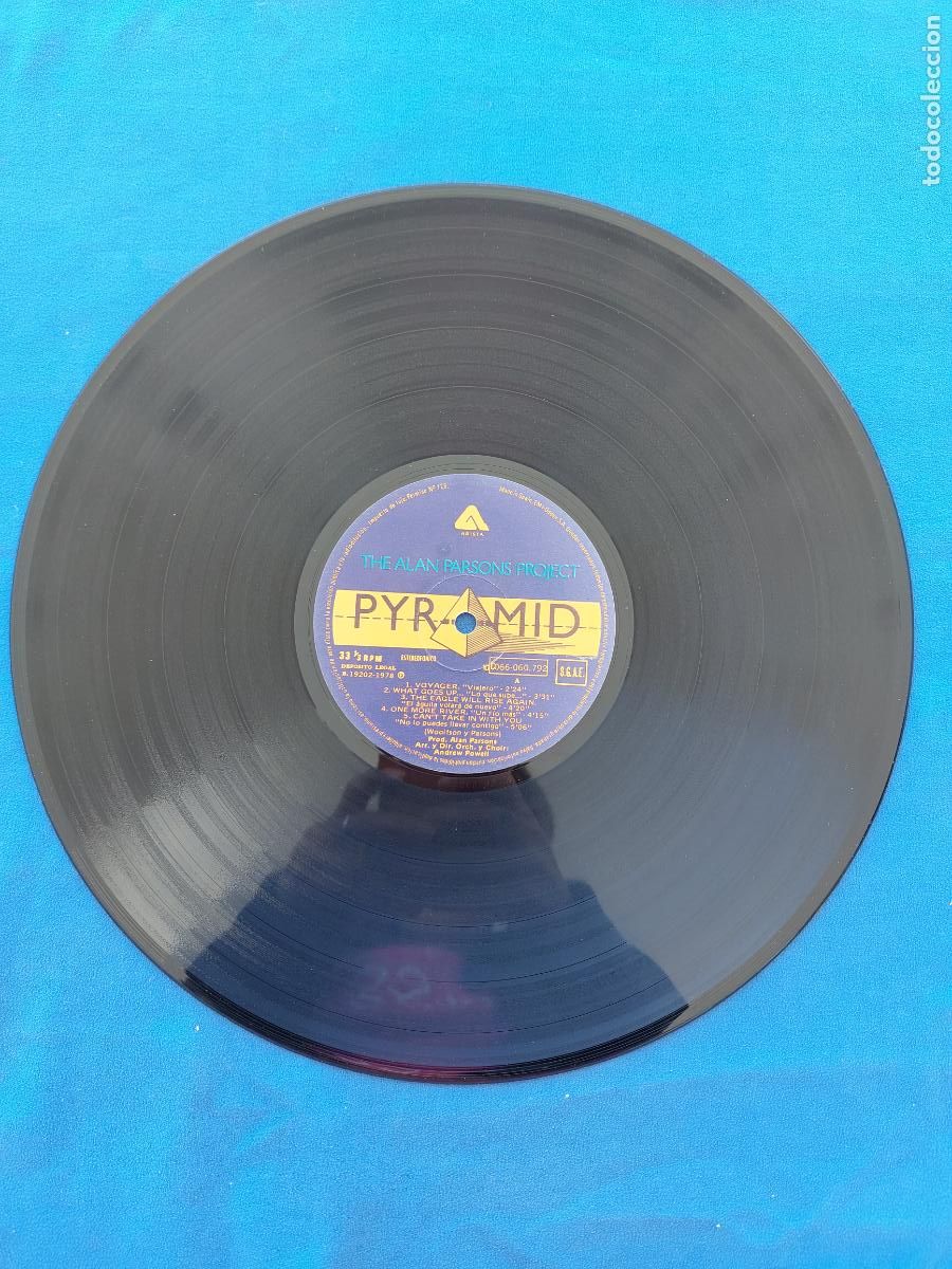 Discos de vinilo: THE ALAN PARSONS PROJECT - PYRAMID - Foto 2