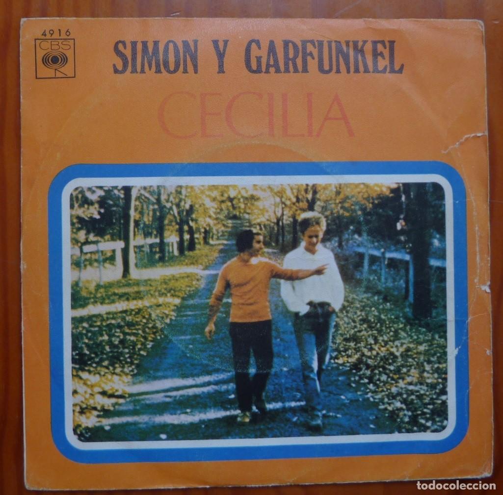 Discos de vinilo: SIMON & GARFUNKEL / CECILIA / 1970 / SINGLE - Foto 1