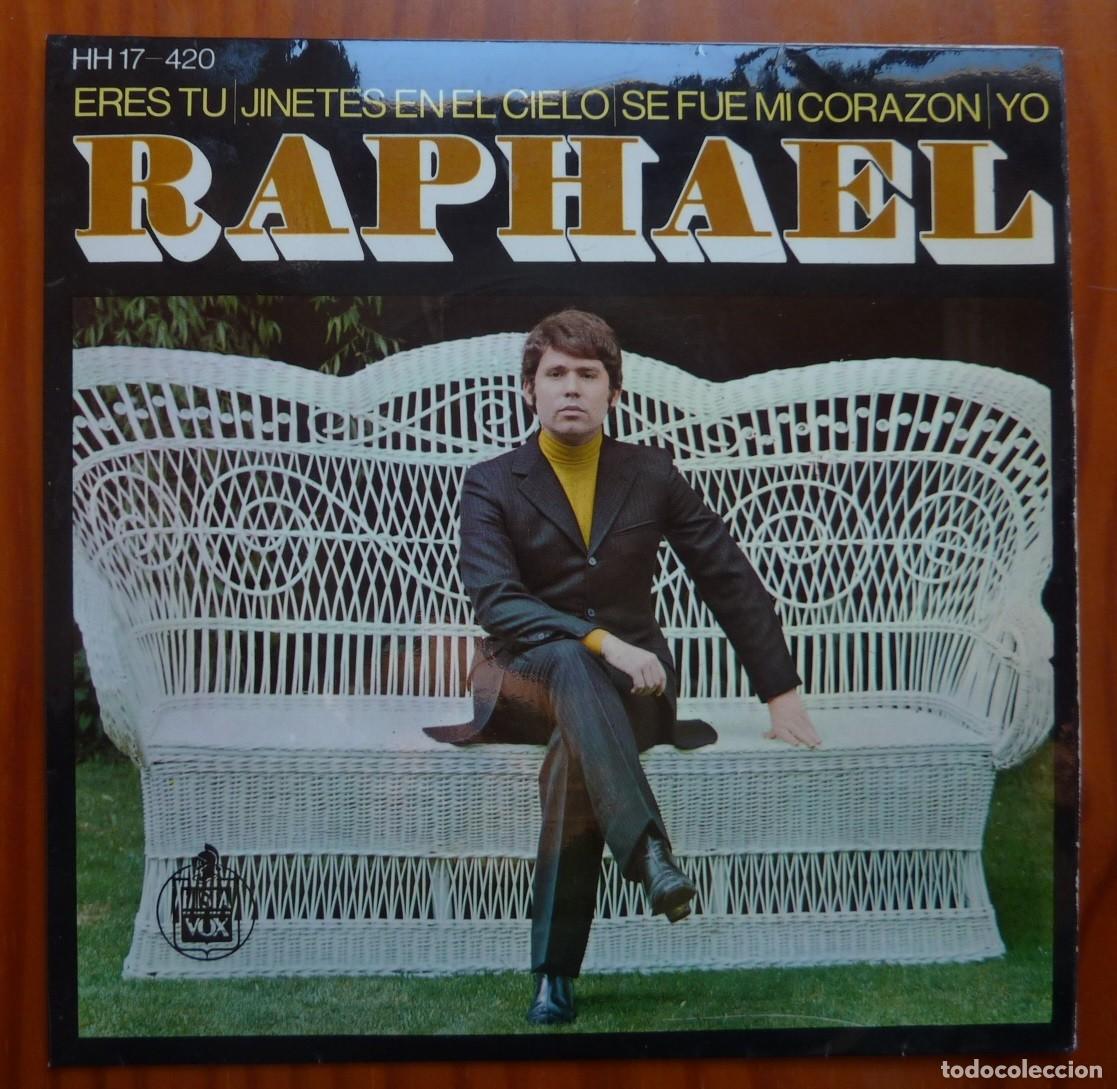 Discos de vinilo: RAPHAEL / ERES TU+3 / 1969 / EP - Foto 1