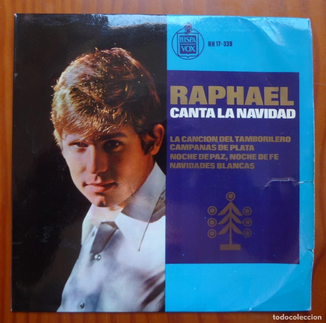 Discos de vinilo: RAPHAEL / CANTA A LA NAVIDAD+3 / 1965 / EP - Foto 1