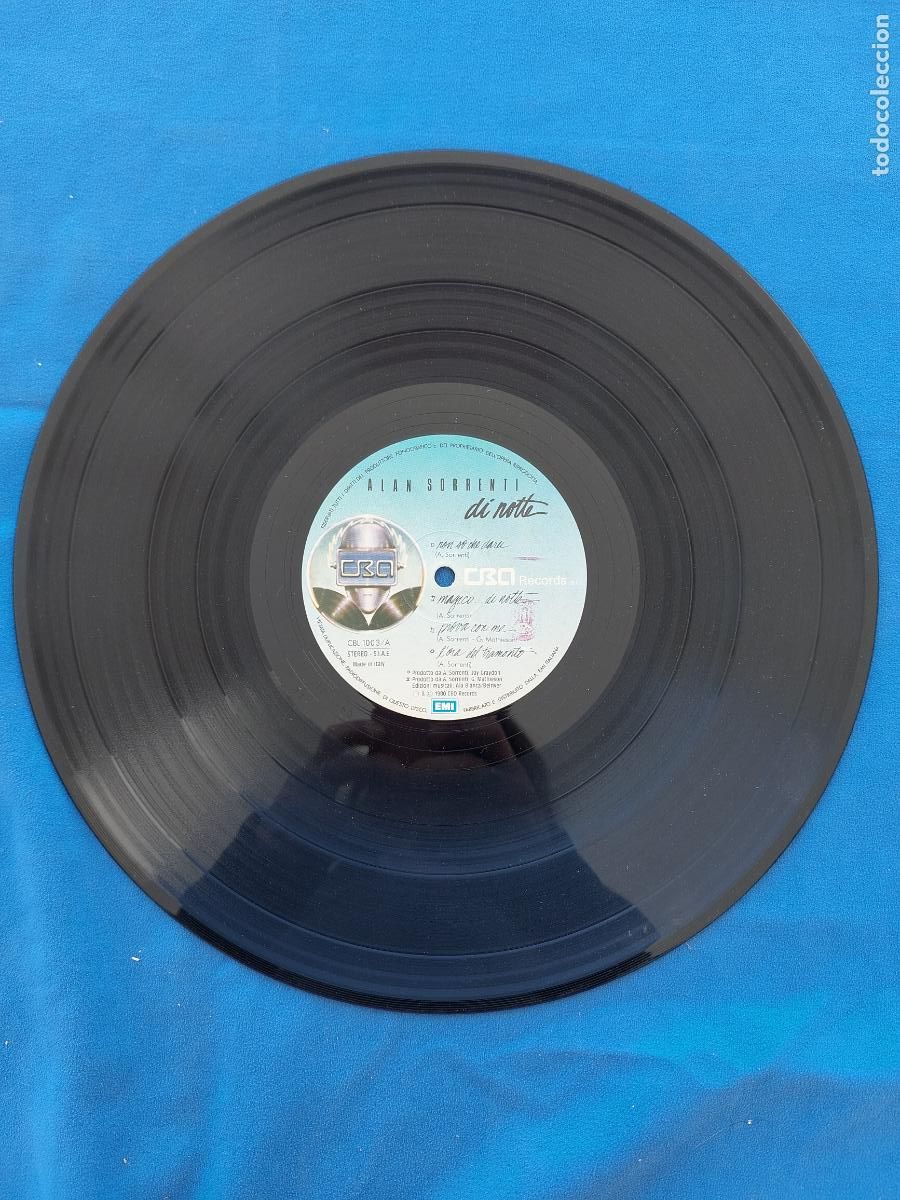 Discos de vinilo: ALAN SORRENTI - DI NOTTE - Foto 2