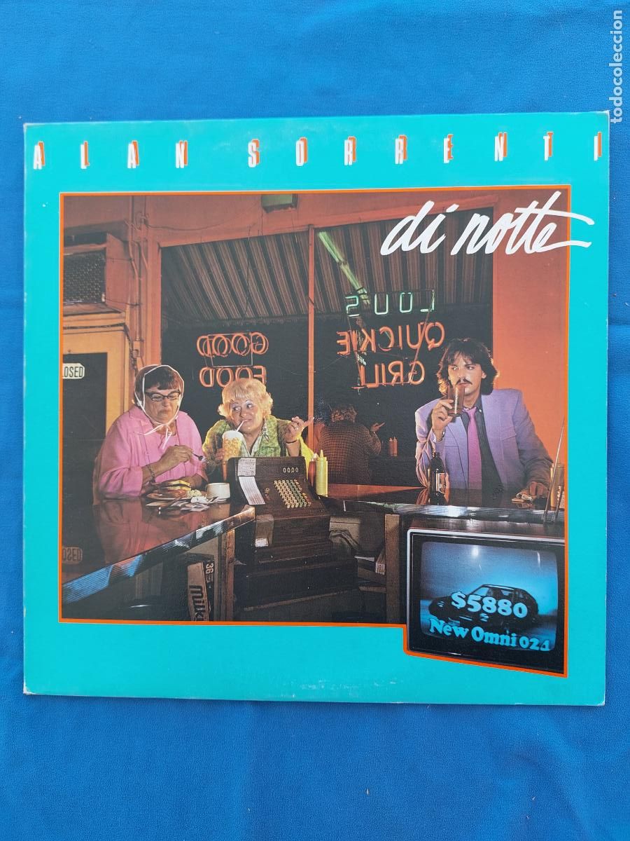 Discos de vinilo: ALAN SORRENTI - DI NOTTE - Foto 1