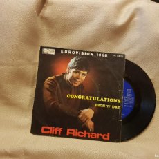 Discos de vinilo: CLIFF RICHARD - CONGRATULATIONS