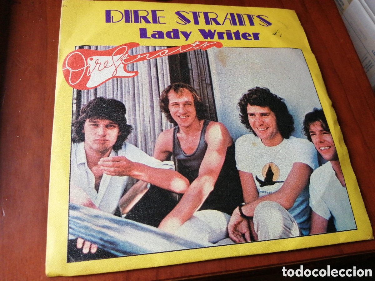 Discos de vinilo: SINGLE 7&rdquo; VINILO DISCO DIRE STRAITS LADY WRITER - Foto 1