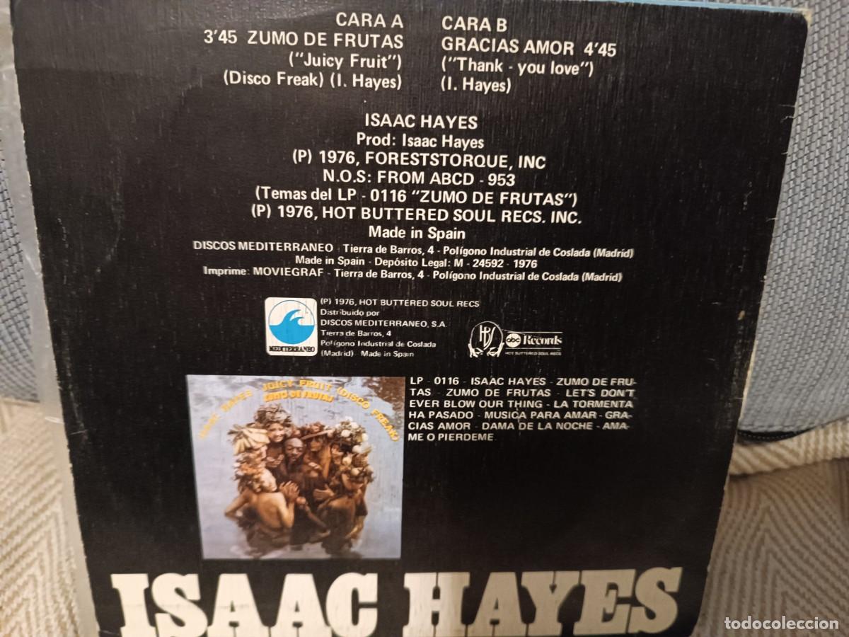 Discos de vinilo: Isaac Hayes Zumo de Frutas - Foto 2
