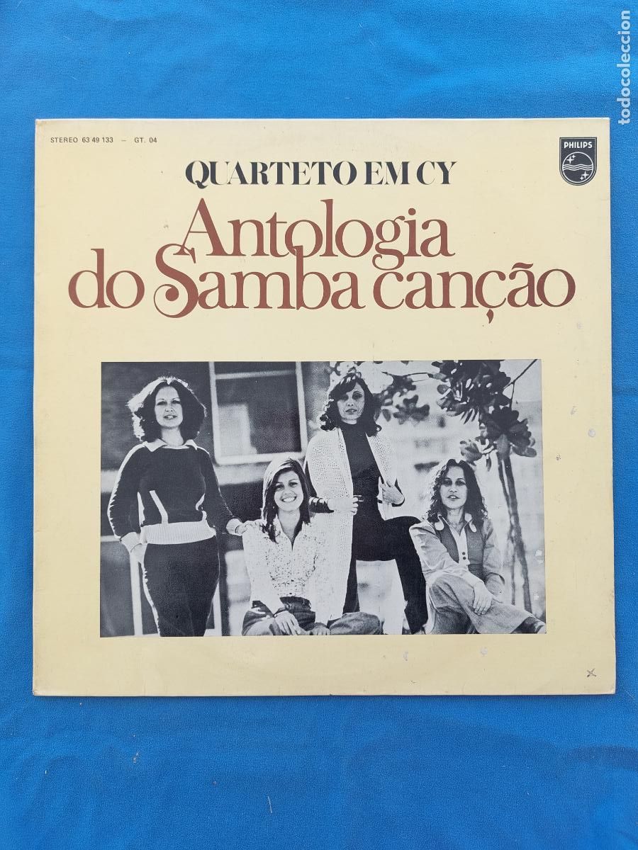 Discos de vinilo: QUARTETO EMCY - ANTOLOGIA DO SAMBA CAN&Ccedil;AO - Foto 1