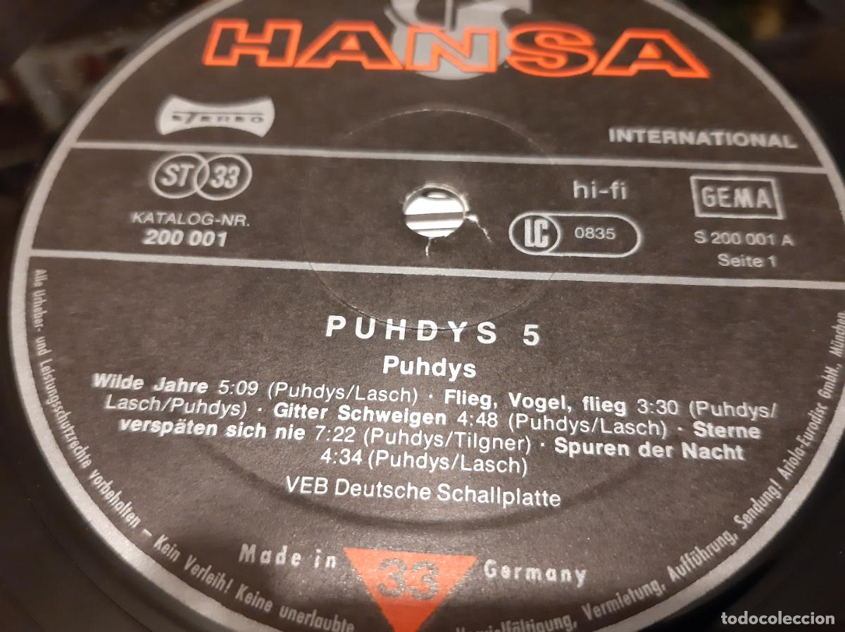 Discos de vinilo: PUHDYS -PUHDYS 5- (1978) LP DISCO VINILO - Foto 9