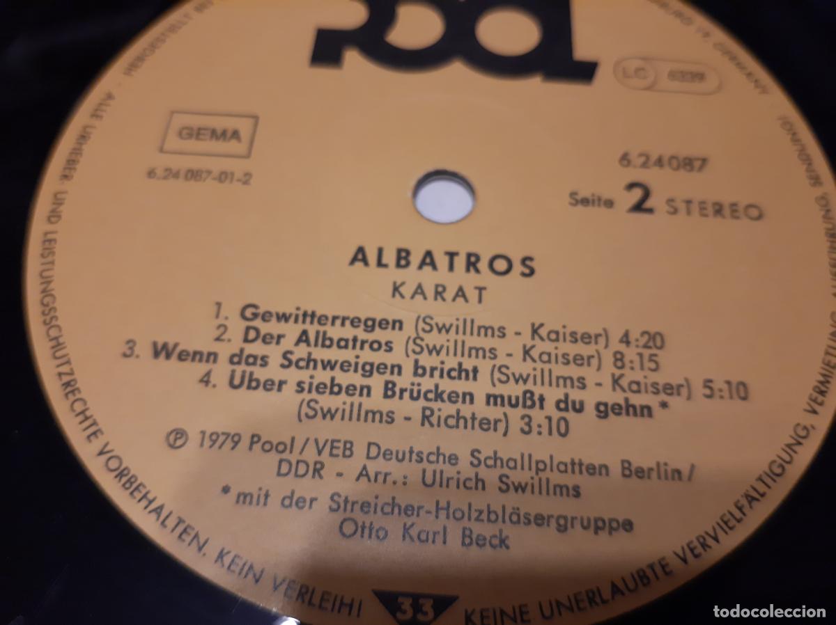 Discos de vinilo: KARAT -ALBATROS- (1979) LP DISCO VINILO - Foto 7