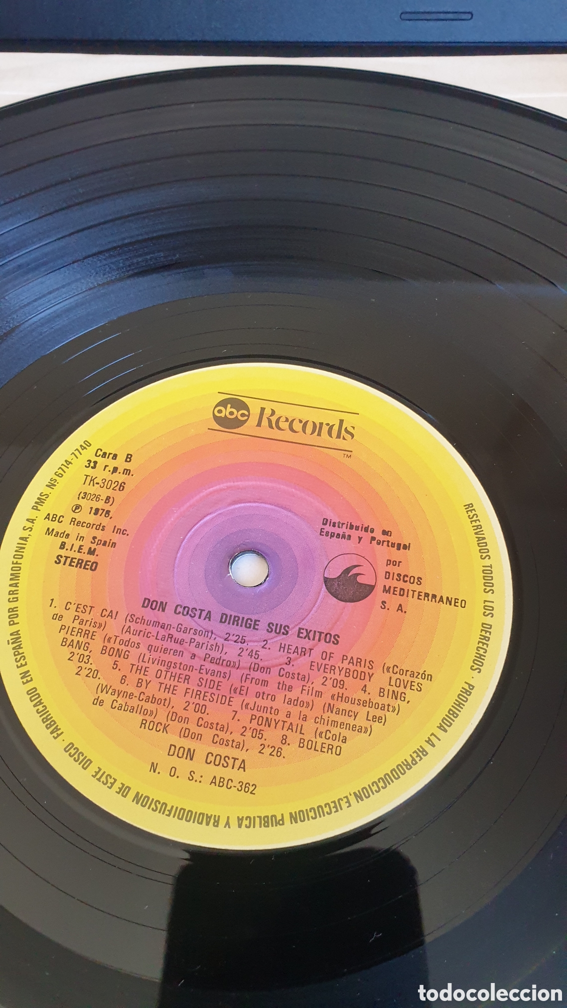 Discos de vinilo: Don Costa - dirige sus exitos - Foto 3