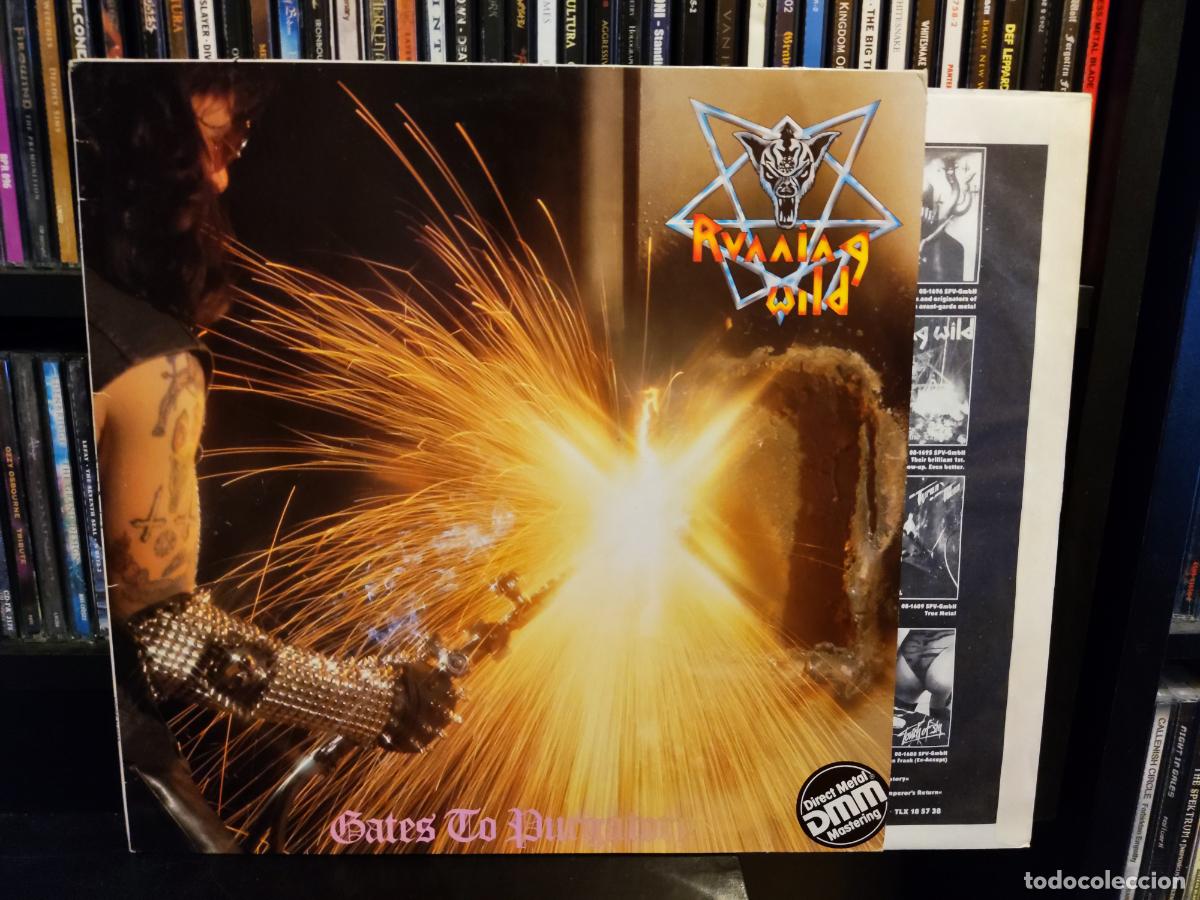 Discos de vinilo: RUNNING WILD - GATES TO PURGATORY - Foto 1