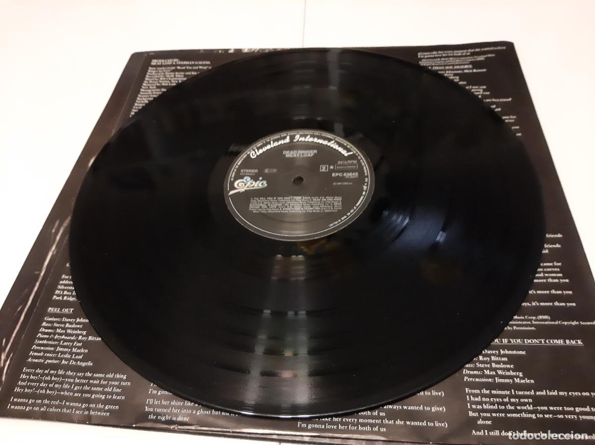 Discos de vinilo: MEAT LOAF -DEAD RINGER- (1981) LP DISCO VINILO - Foto 7