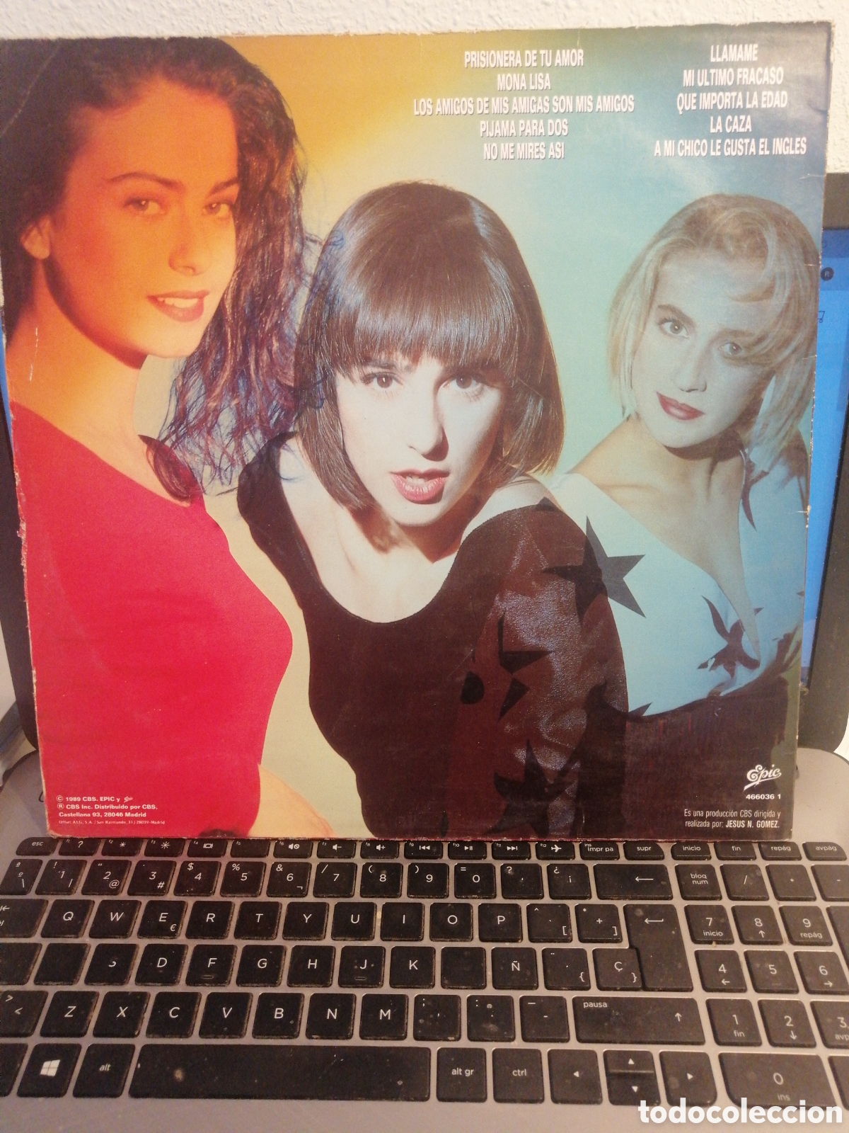 Discos de vinilo: Objetivo Birmania - Los amigos de mis amigas.. - Foto 2