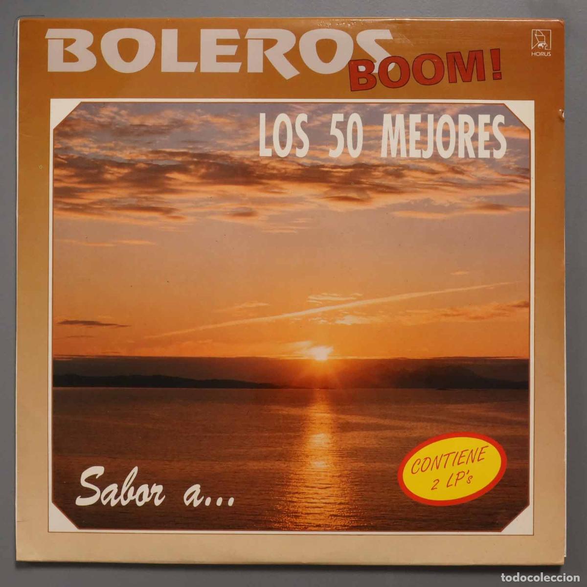 Disques de vinyle: LP. Sabor A... &ndash; Boleros Boom! Los 50 Mejores