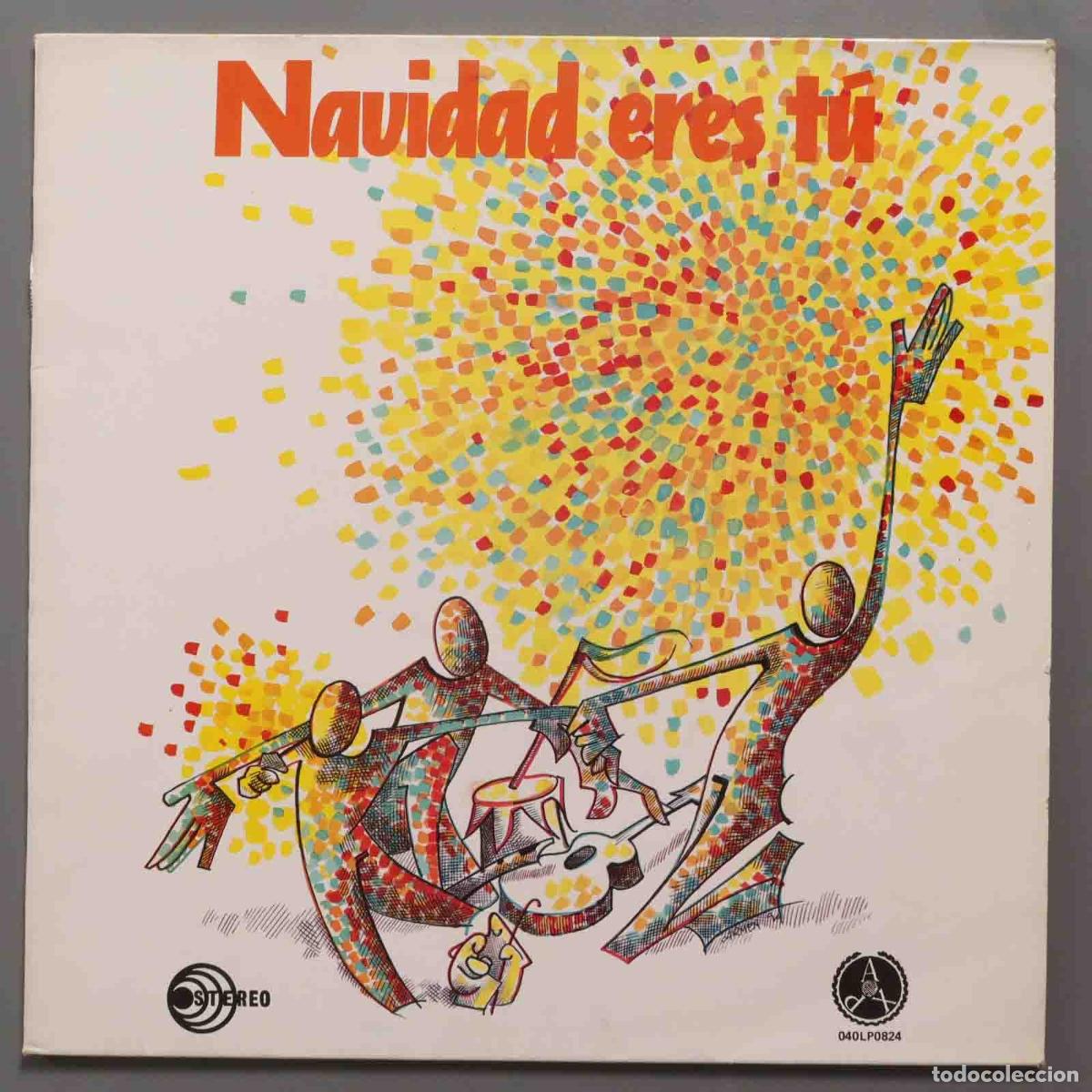 Discos de vinilo: LP. LA NAVIDAD ERES TU. COROS PAX - Foto 1
