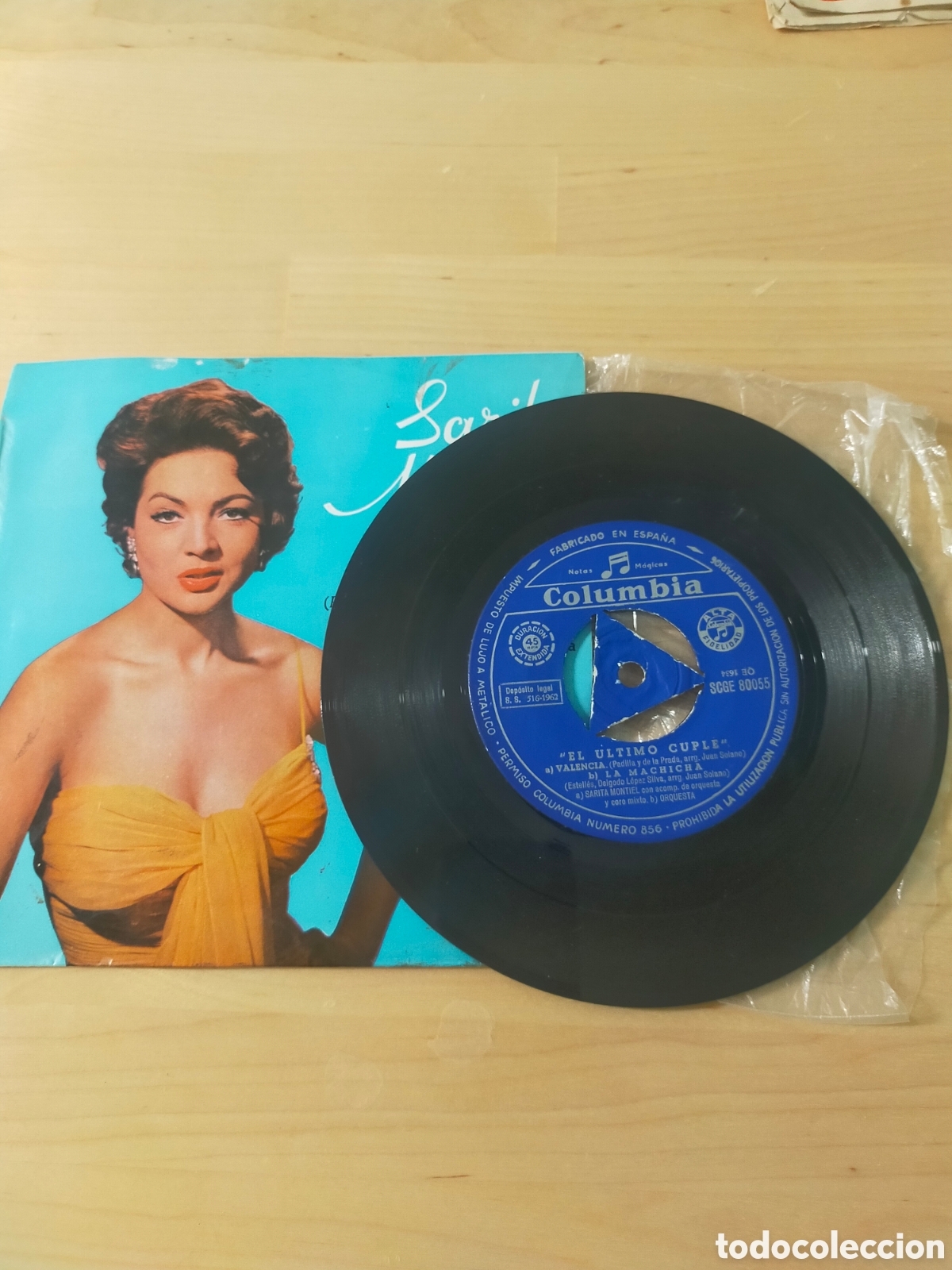 Discos de vinilo: Vinilo single Sarita Montiel - Foto 3